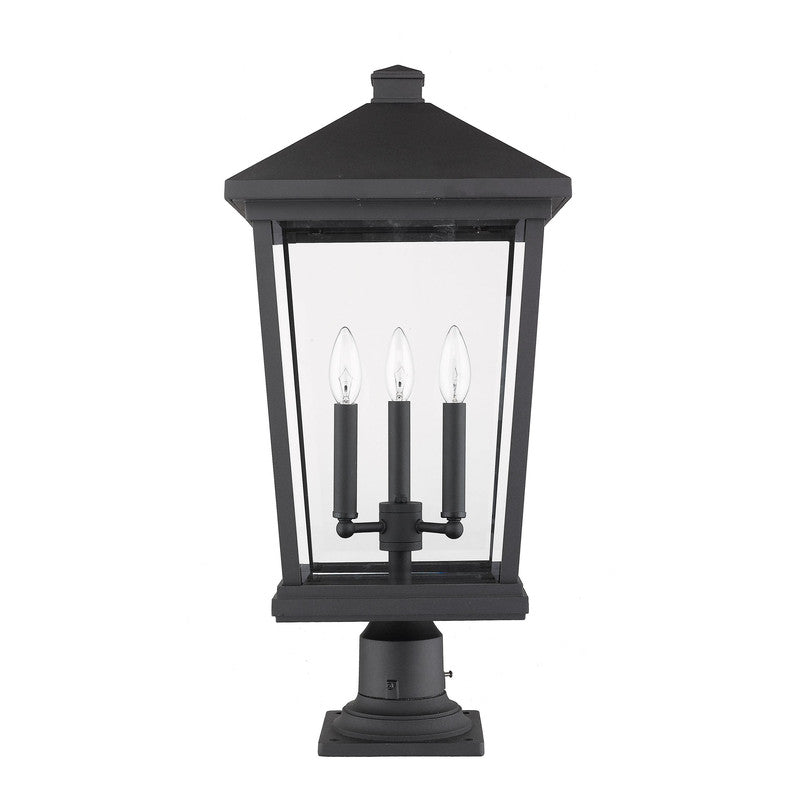 Z-Lite 568PHXLR-533PM - Beacon 3 Light 12" Pier Mount