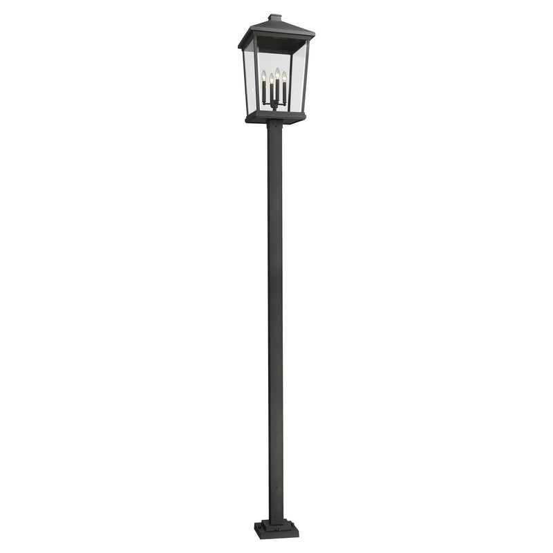 568PHXXLS-536P - Beacon 4 Light 16" Post Mount
