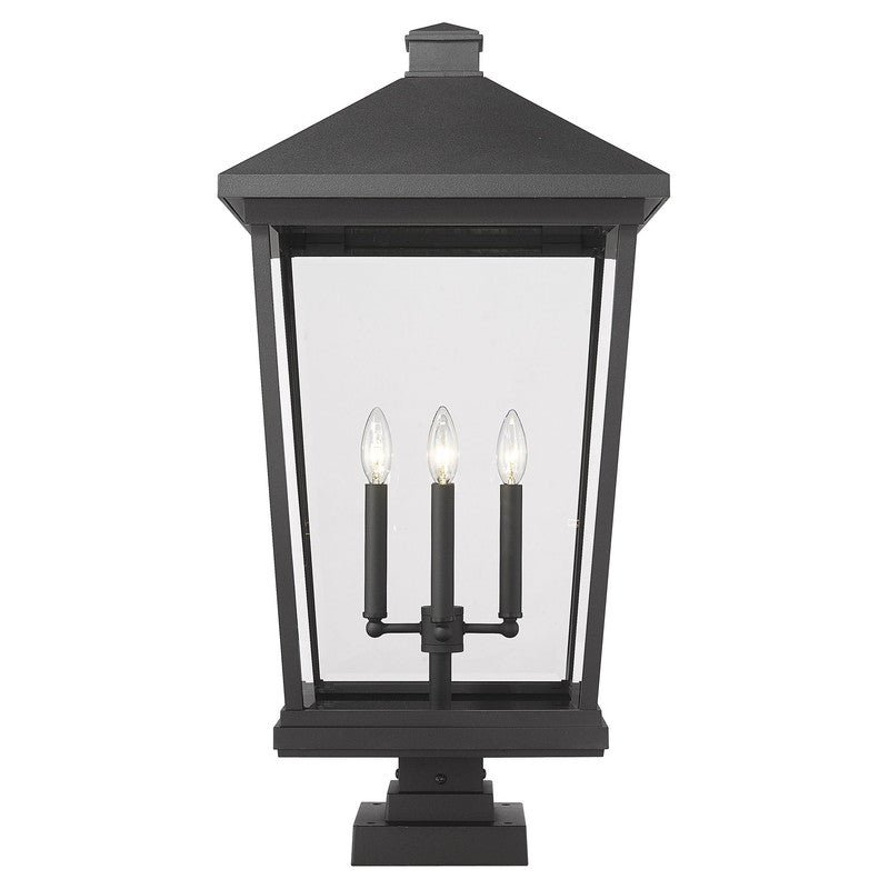 568PHXXLS-SQPM - Beacon 4 Light 16" Pier Mount