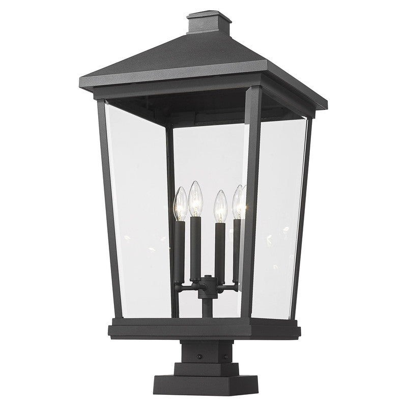 568PHXXLS-SQPM - Beacon 4 Light 16" Pier Mount