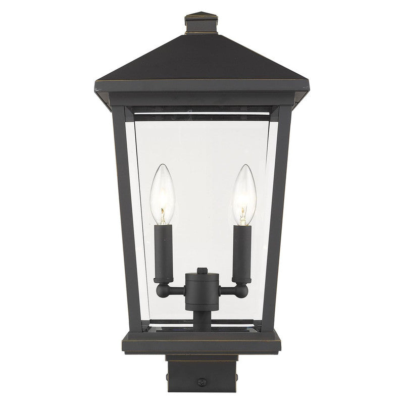 Z-Lite 568PHBS - Beacon 2 Light 10" Post Mount