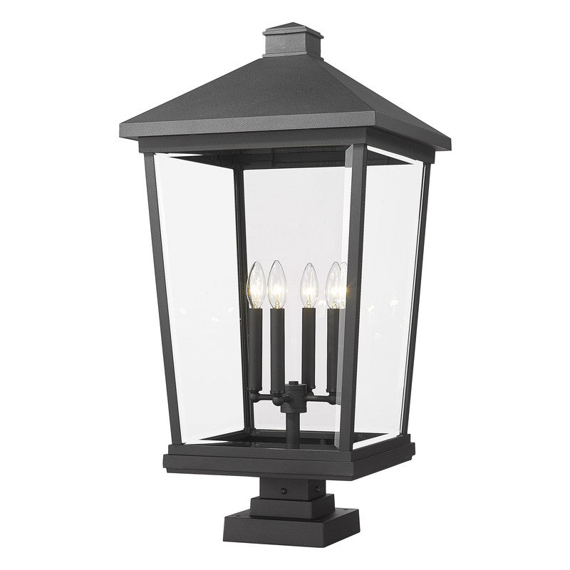 568PHXXLS-SQPM - Beacon 4 Light 16" Pier Mount