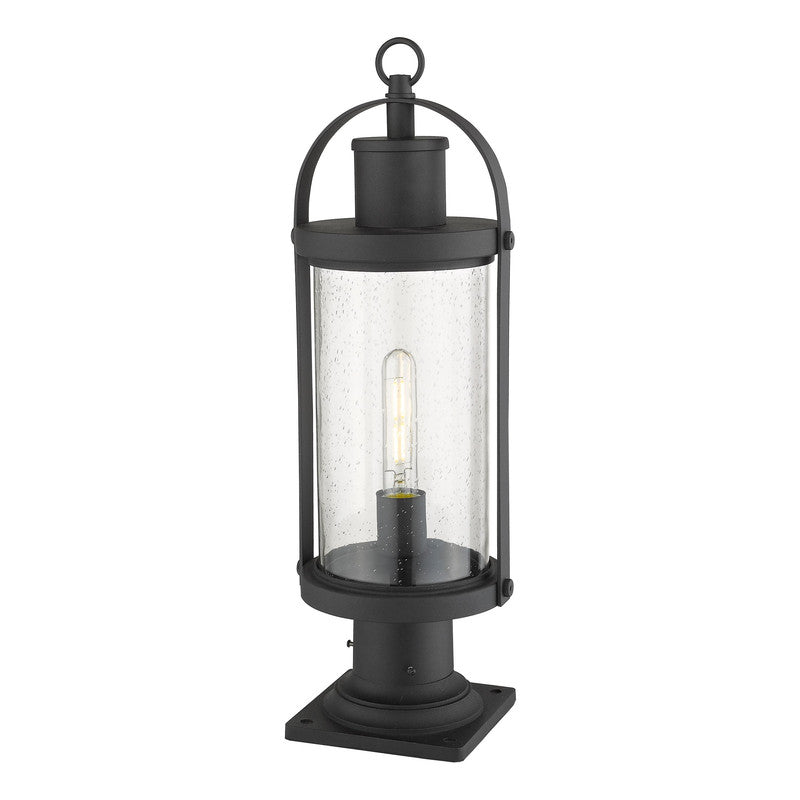 569PHM-533PM - Roundhouse 1 Light 8" Pier Mount