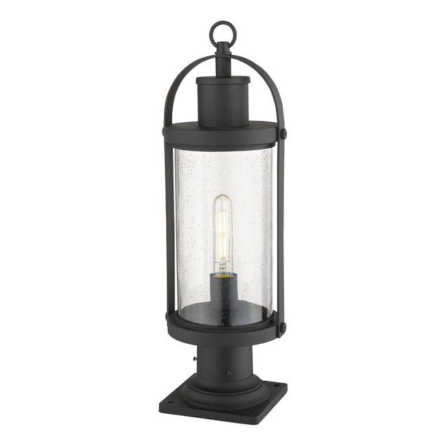 569PHM-533PM - Roundhouse 1 Light 8" Pier Mount