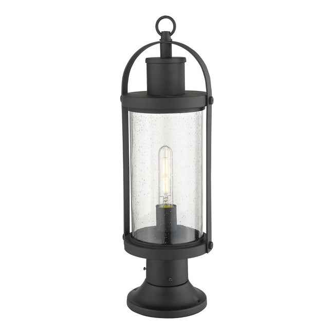 569PHM-553PM - Roundhouse 1 Light 8" Pier Mount