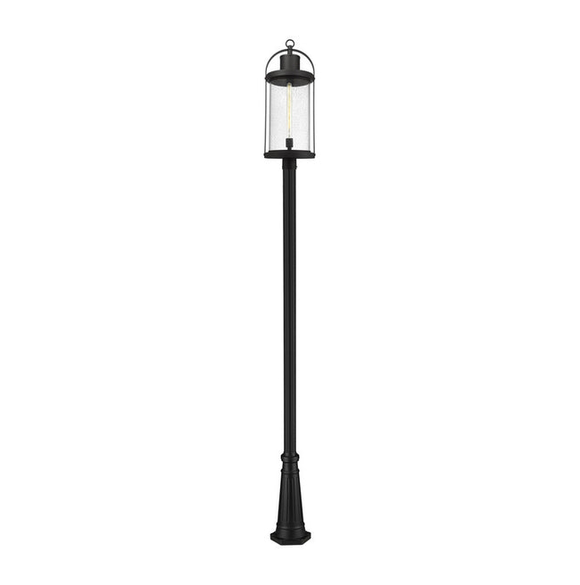 569PHXL-519P - Roundhouse 1 Light 12" Post Mount