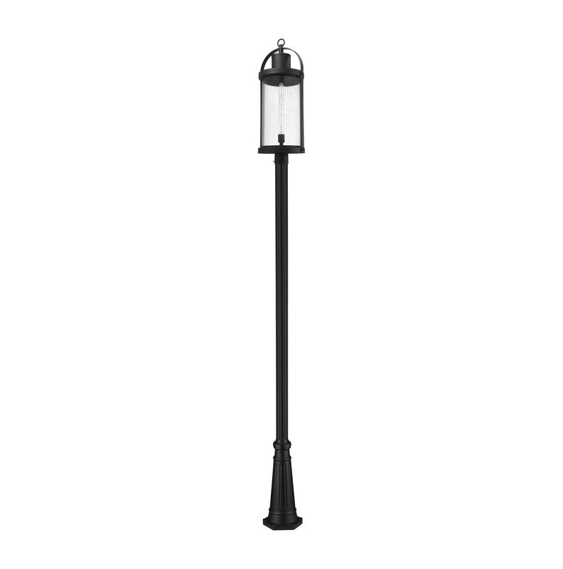 569PHXL-519P - Roundhouse 1 Light 12" Post Mount