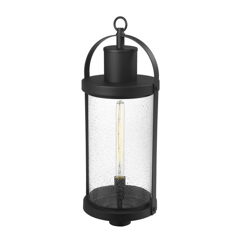 569PHXL - Roundhouse 1 Light 12" Post Mount