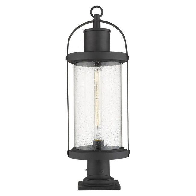 569PHB-533PM - Roundhouse 1 Light 9" Pier Mount