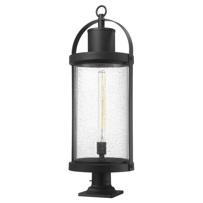 569PHXL-533PM - Roundhouse 1 Light 12" Pier Mount