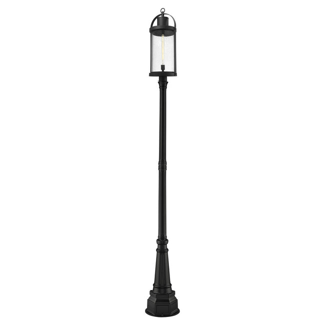 569PHXL-564P - Roundhouse 1 Light 14" Post Mount