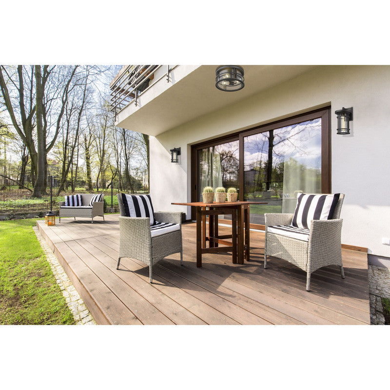 Z-Lite 570F - Jordan 3 Light 12" Flush Mount