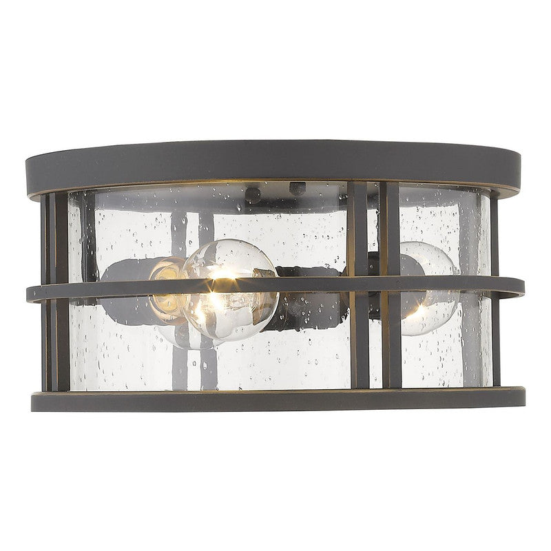 Z-Lite 570F - Jordan 3 Light 12" Flush Mount