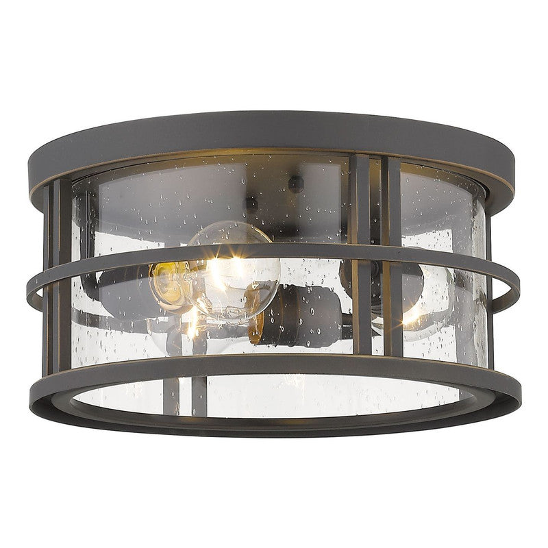 Z-Lite 570F - Jordan 3 Light 12" Flush Mount