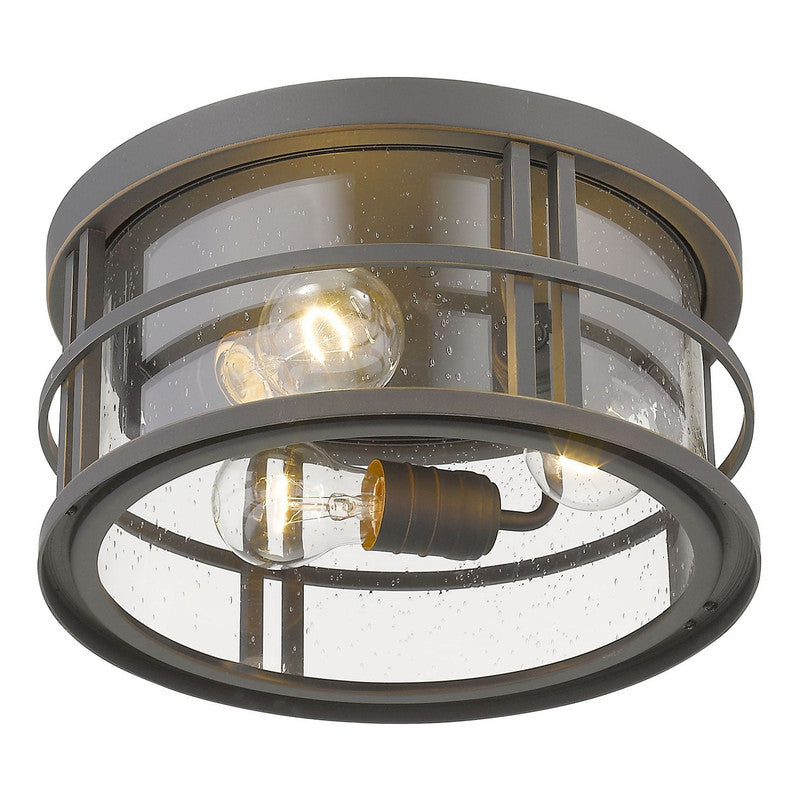 Z-Lite 570F - Jordan 3 Light 12" Flush Mount