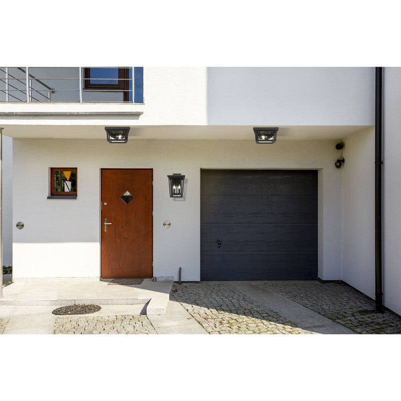 Z-Lite 571F - Seoul 3 Light 12" Flush Mount