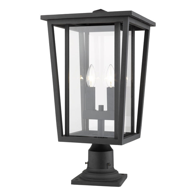 Z-Lite 571PHBR-533PM - Seoul 2 Light 11" Pier Mount