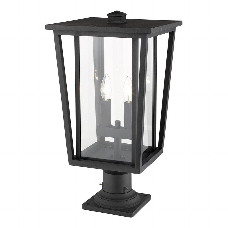 Z-Lite 571PHBR-533PM - Seoul 2 Light 11" Pier Mount