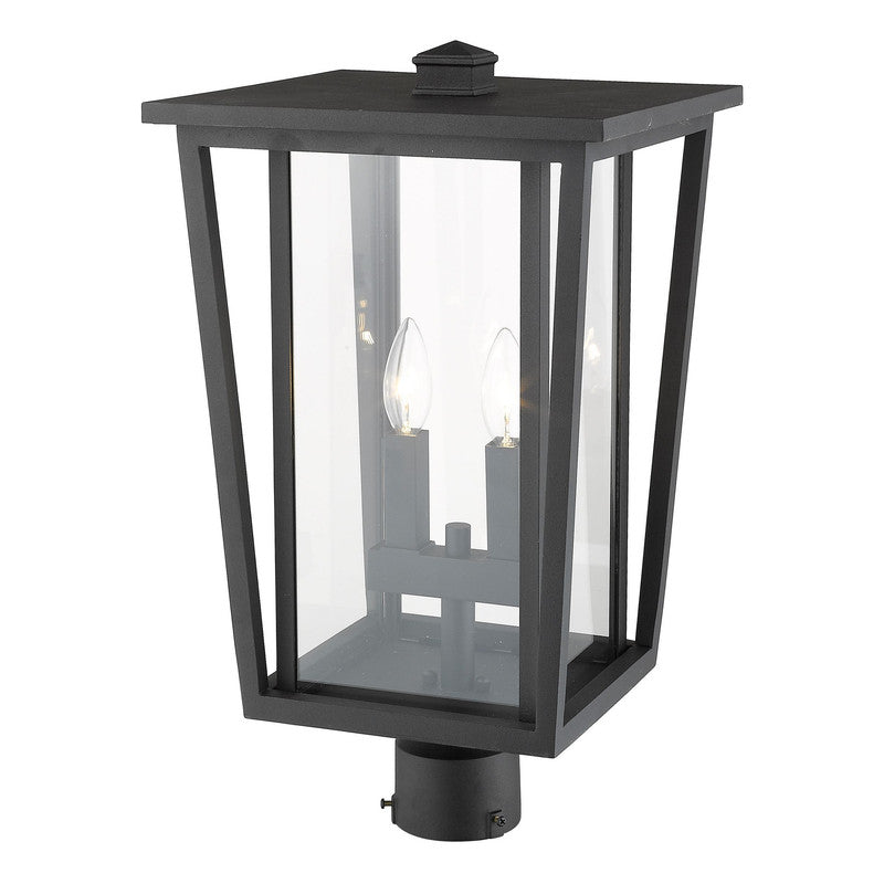 Z-Lite 571PHBR - Seoul 2 Light 11" Post Mount