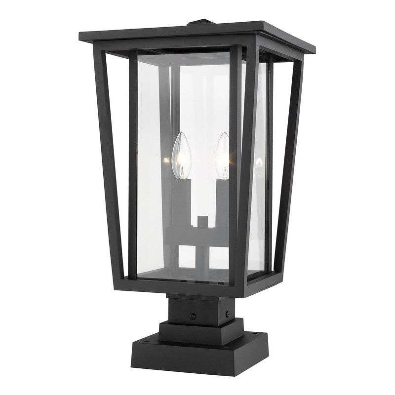 Z-Lite 571PHBS-SQPM - Seoul 2 Light 11" Pier Mount