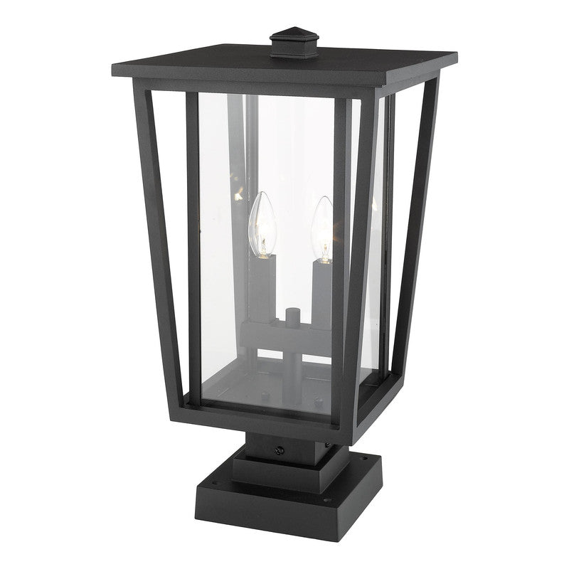 Z-Lite 571PHBS-SQPM - Seoul 2 Light 11" Pier Mount