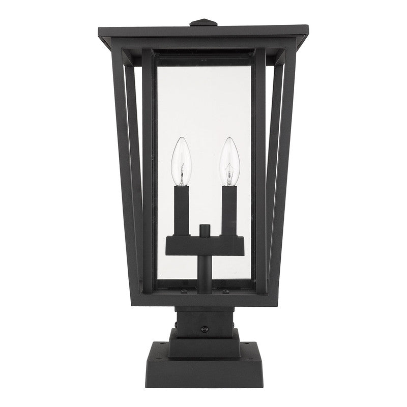 Z-Lite 571PHBS-SQPM - Seoul 2 Light 11" Pier Mount