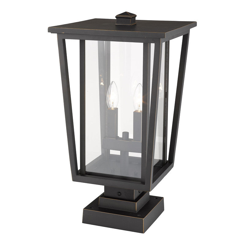 Z-Lite 571PHBS-SQPM - Seoul 2 Light 11" Pier Mount