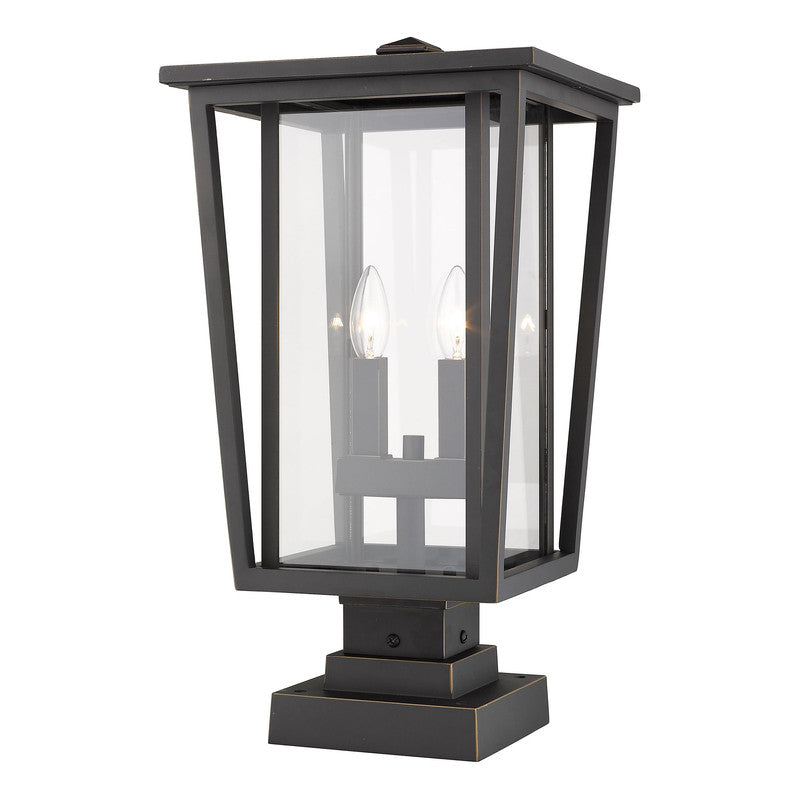 Z-Lite 571PHBS-SQPM - Seoul 2 Light 11" Pier Mount