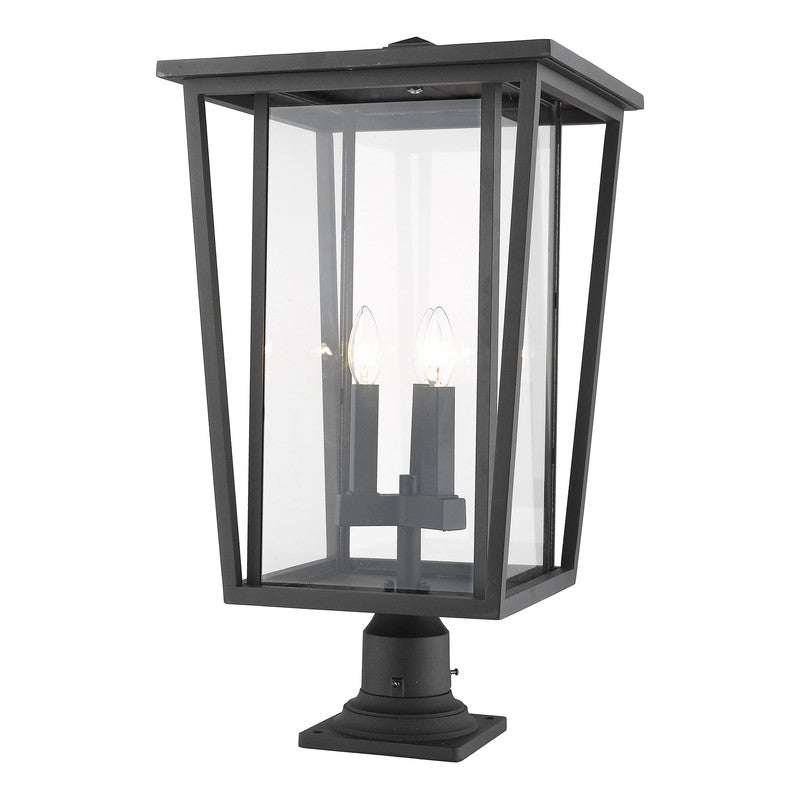 Z-Lite 571PHXLR-533PM - Seoul 3 Light 14" Pier Mount