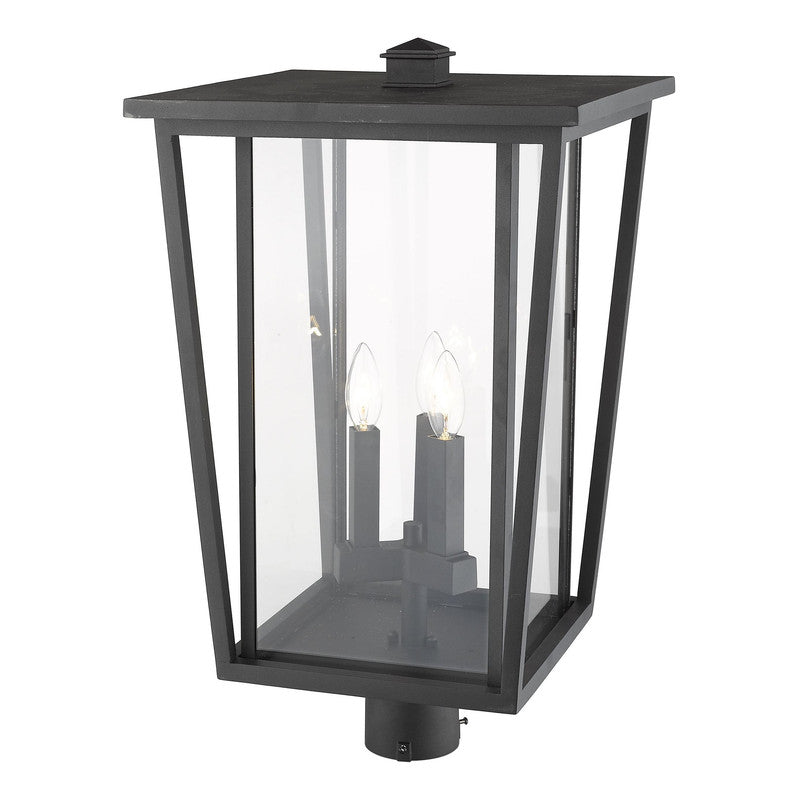 Z-Lite 571PHXLR - Seoul 3 Light 14" Post Mount