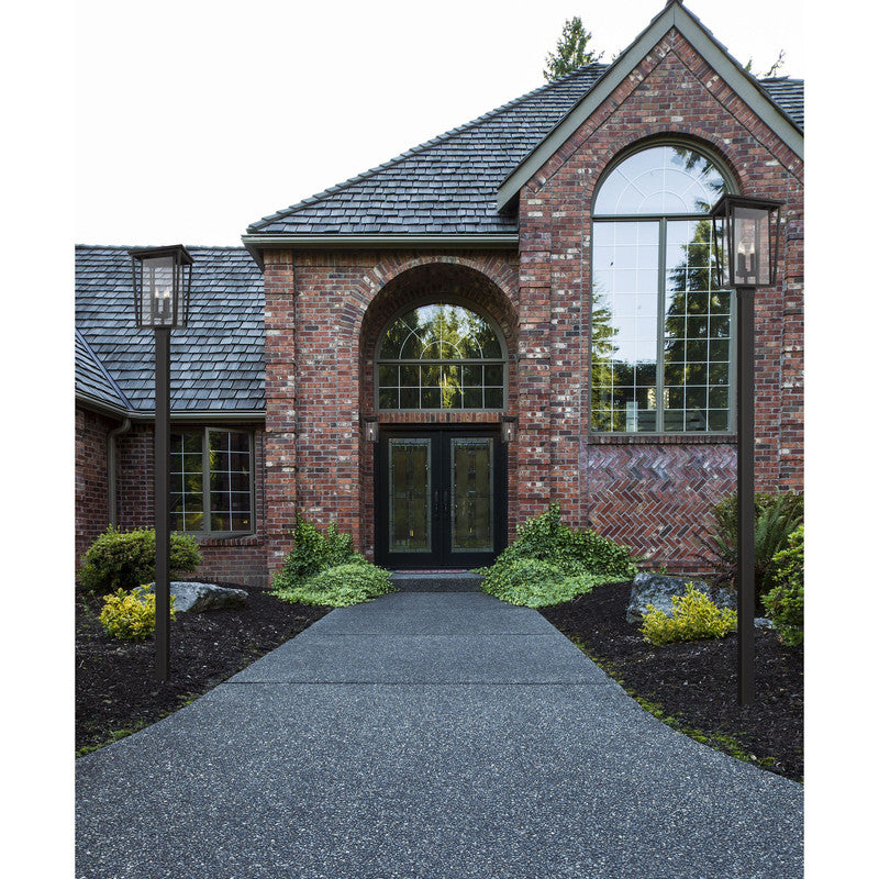 Z-Lite 571PHXLS-536P - Seoul 3 Light 14" Post Mount