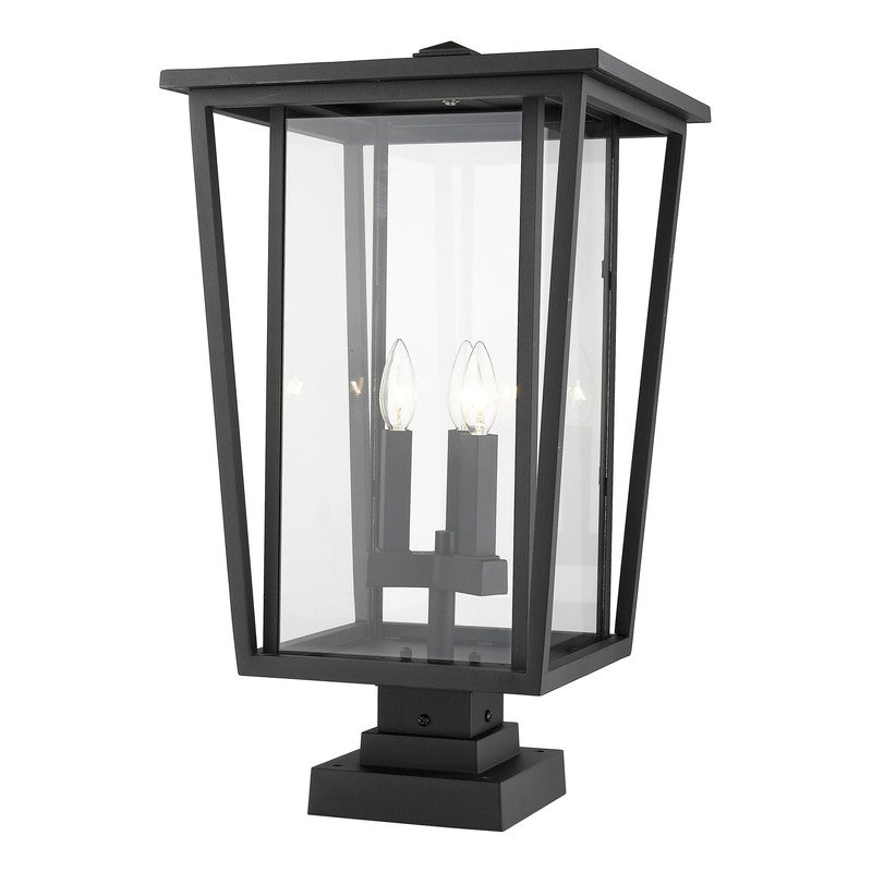 Z-Lite 571PHXLS-SQPM - Seoul 3 Light 14" Pier Mount