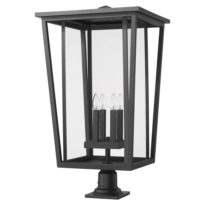 571PHXXLR-533PM - Seoul 4 Light 18" Pier Mount