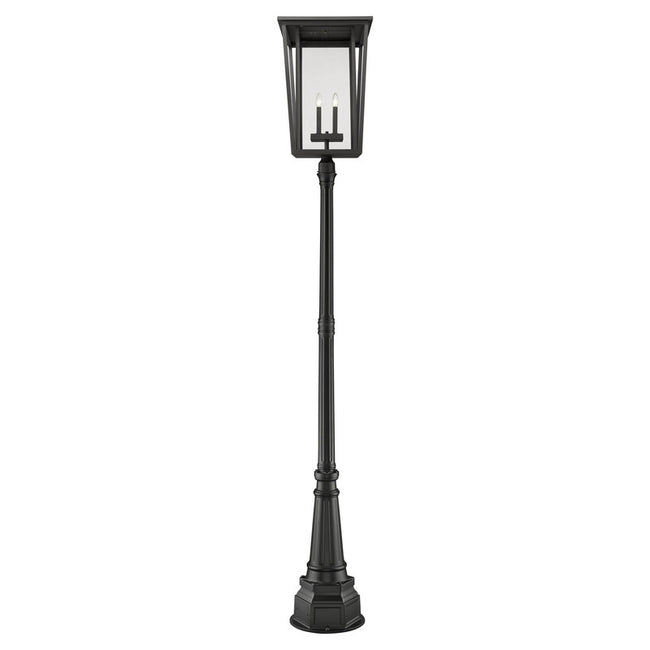 571PHXXLR-564P - Seoul 4 Light 18" Post Mount