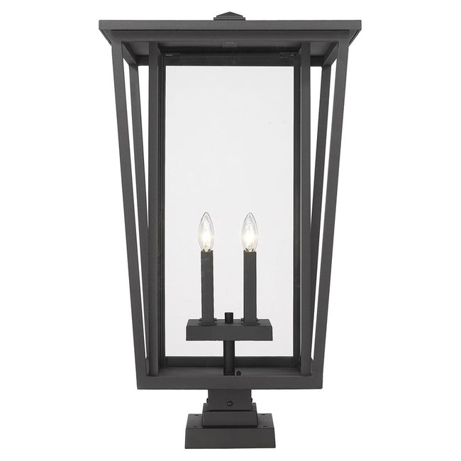 571PHXXLS-SQPM - Seoul 4 Light 18" Pier Mount