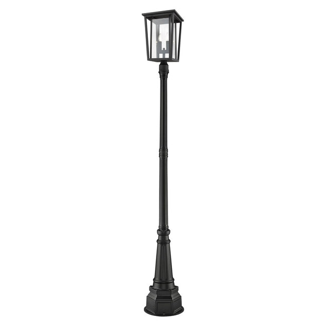 Z-Lite 571PHBR-564P - Seoul 2 Light 14" Post Mount