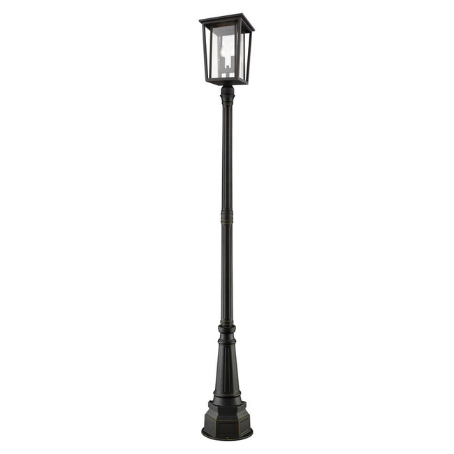 Z-Lite 571PHBR-564P - Seoul 2 Light 14" Post Mount