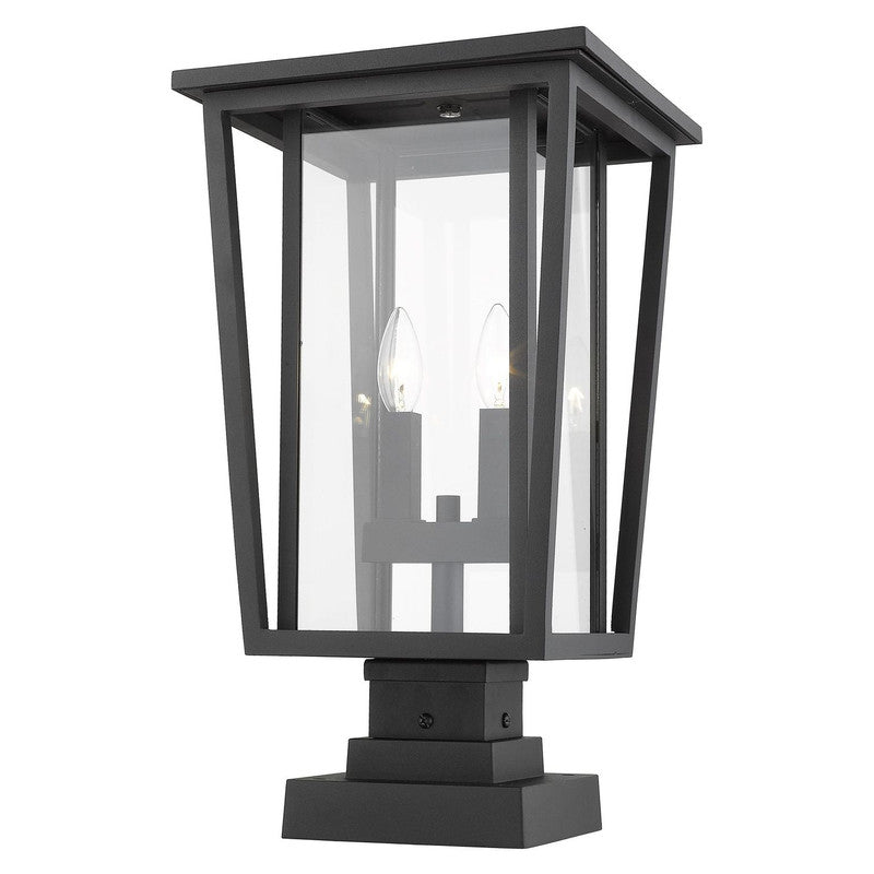Z-Lite 571PHBS-SQPM - Seoul 2 Light 11" Pier Mount