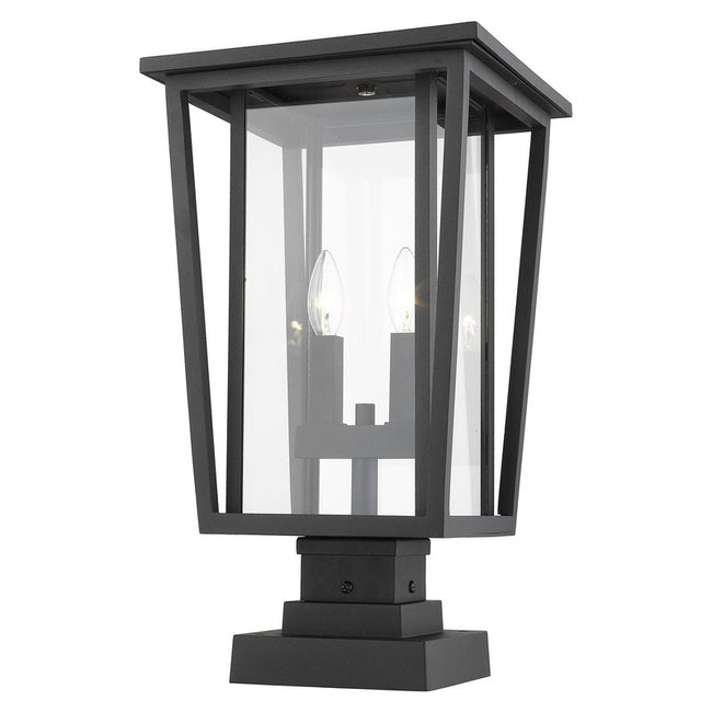 Z-Lite 571PHBS-SQPM - Seoul 2 Light 11" Pier Mount