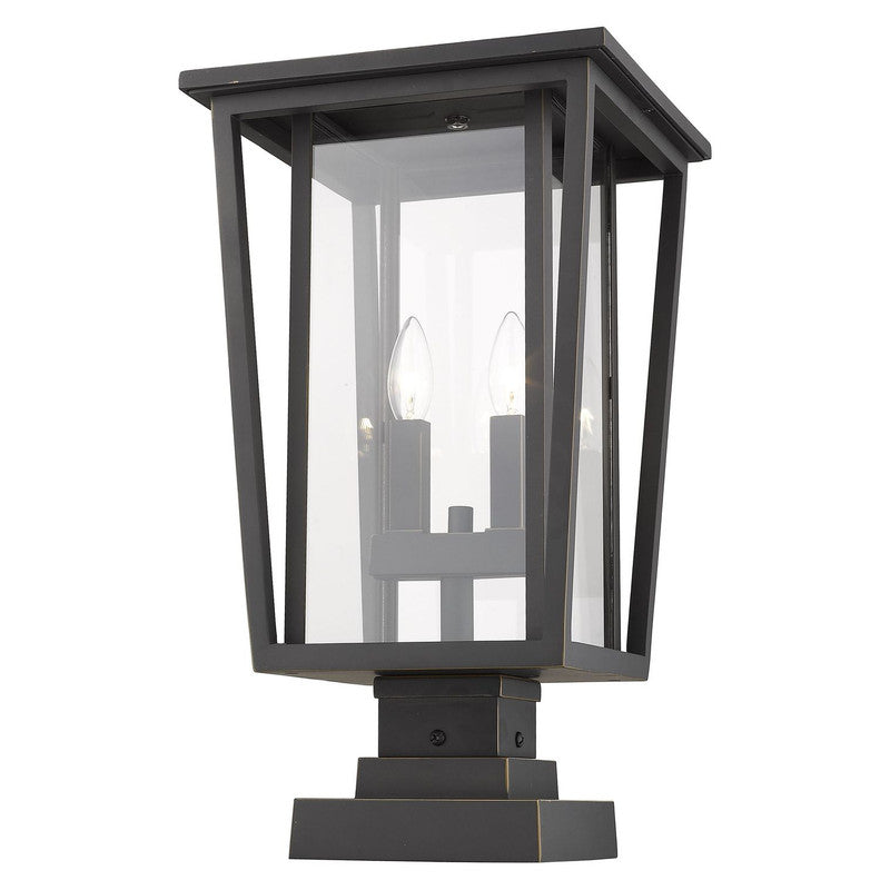 Z-Lite 571PHBS-SQPM - Seoul 2 Light 11" Pier Mount