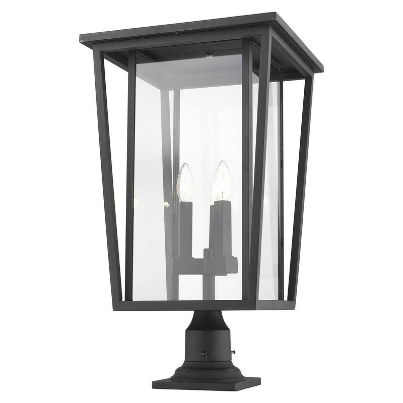 Z-Lite 571PHXLR-533PM - Seoul 3 Light 14" Pier Mount