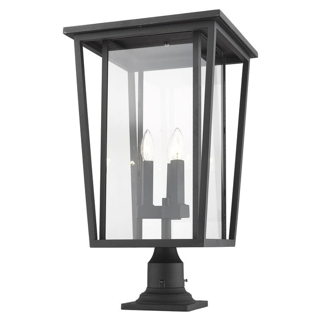 Z-Lite 571PHXLR-533PM - Seoul 3 Light 14" Pier Mount