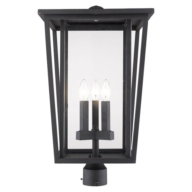 Z-Lite 571PHXLR - Seoul 3 Light 14" Post Mount