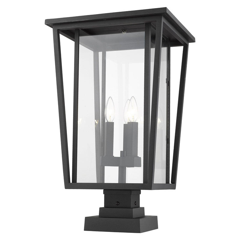 Z-Lite 571PHXLS-SQPM - Seoul 3 Light 14" Pier Mount