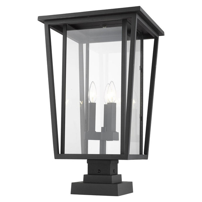 Z-Lite 571PHXLS-SQPM - Seoul 3 Light 14" Pier Mount