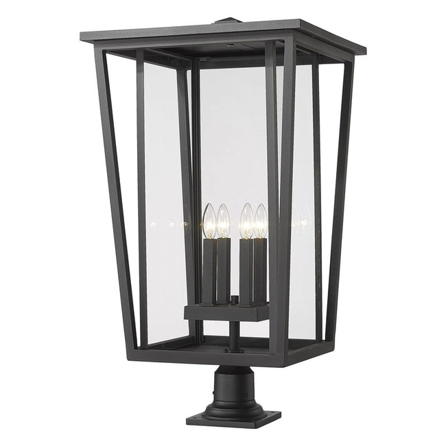 571PHXXLR-533PM - Seoul 4 Light 18" Pier Mount