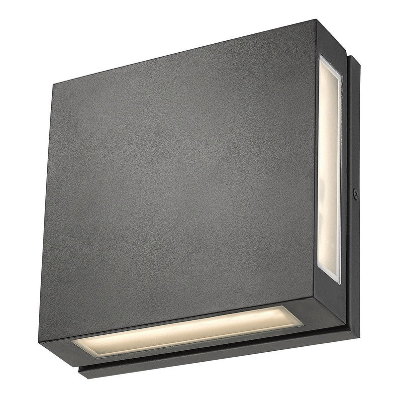 Z-Lite 572B-LED - Quadrate 2 Light 11" Sconce
