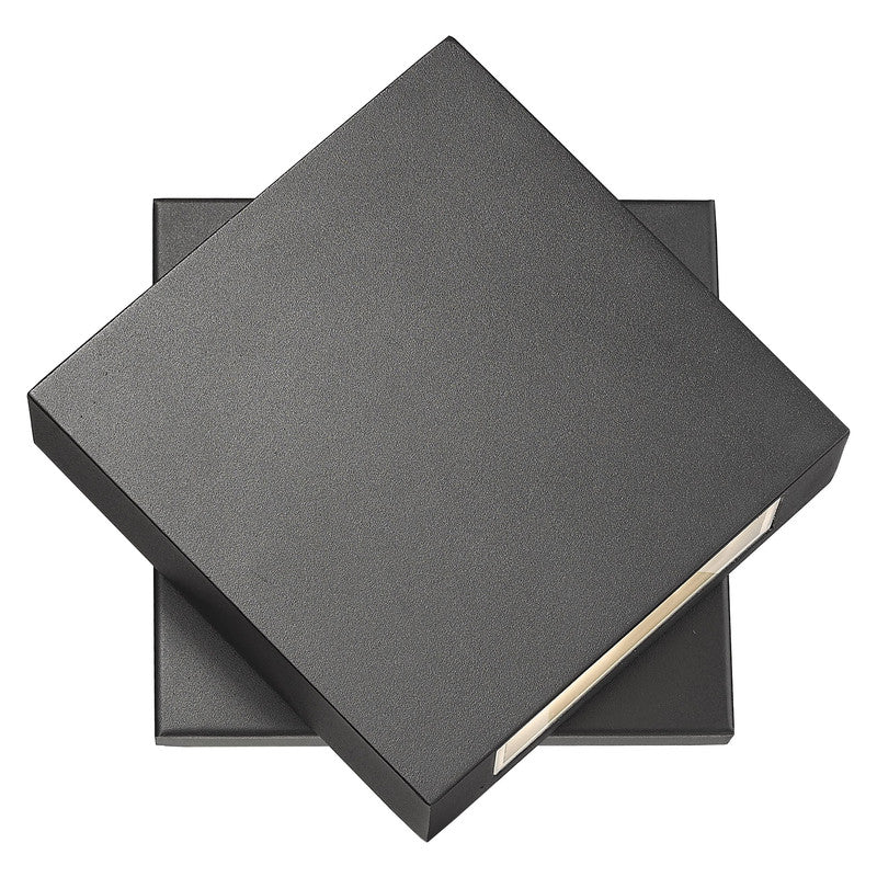 Z-Lite 573S-LED - Quadrate 1 Light 9" Sconce