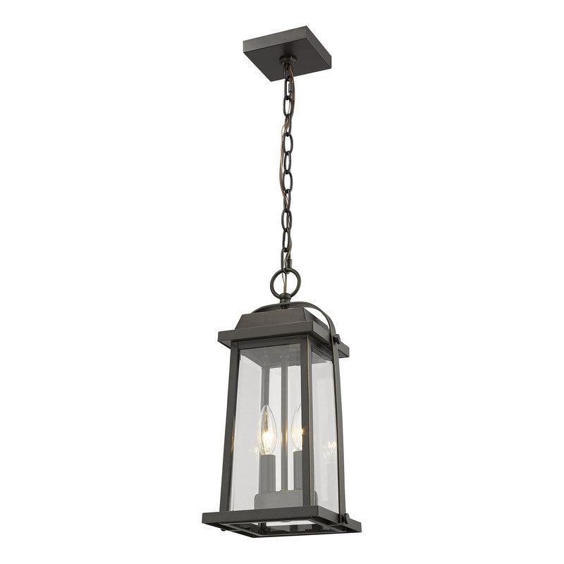Z-Lite 574CHM - Millworks 2 Light 8" Pendant