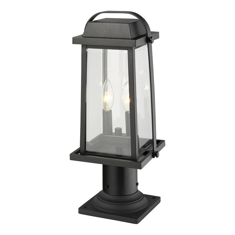 Z-Lite 574PHMR-533PM - Millworks 2 Light 8" Pier Mount